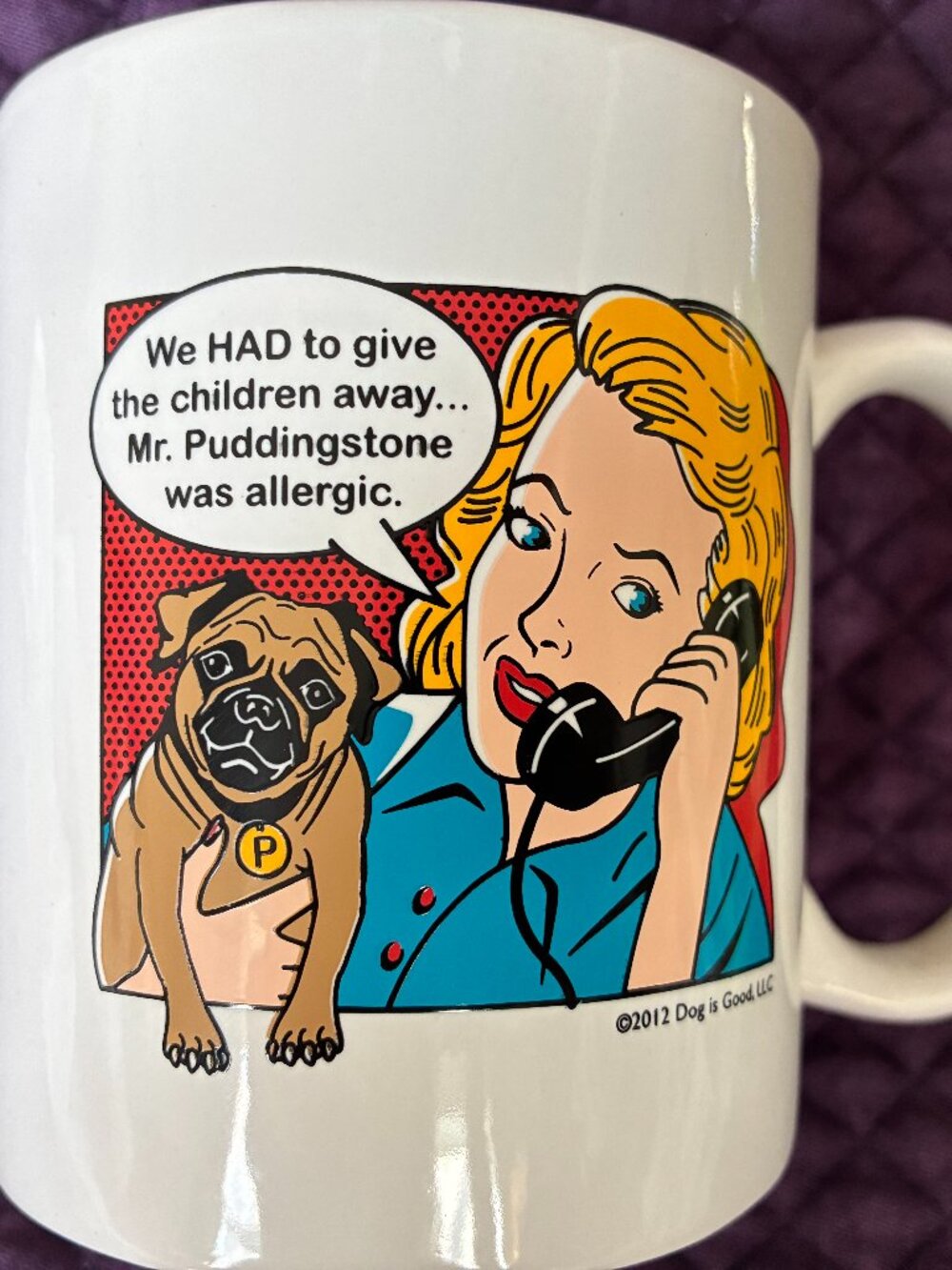 Dog-themed mug from Dog Is Good